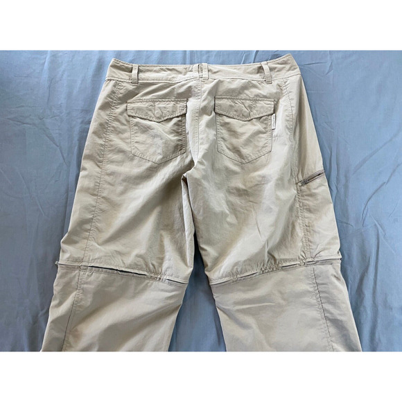 ExOfficio Insect Shield Repellent Convertible Hiking Pant , Shorts. Women's 10. - Picture 8 of 9
